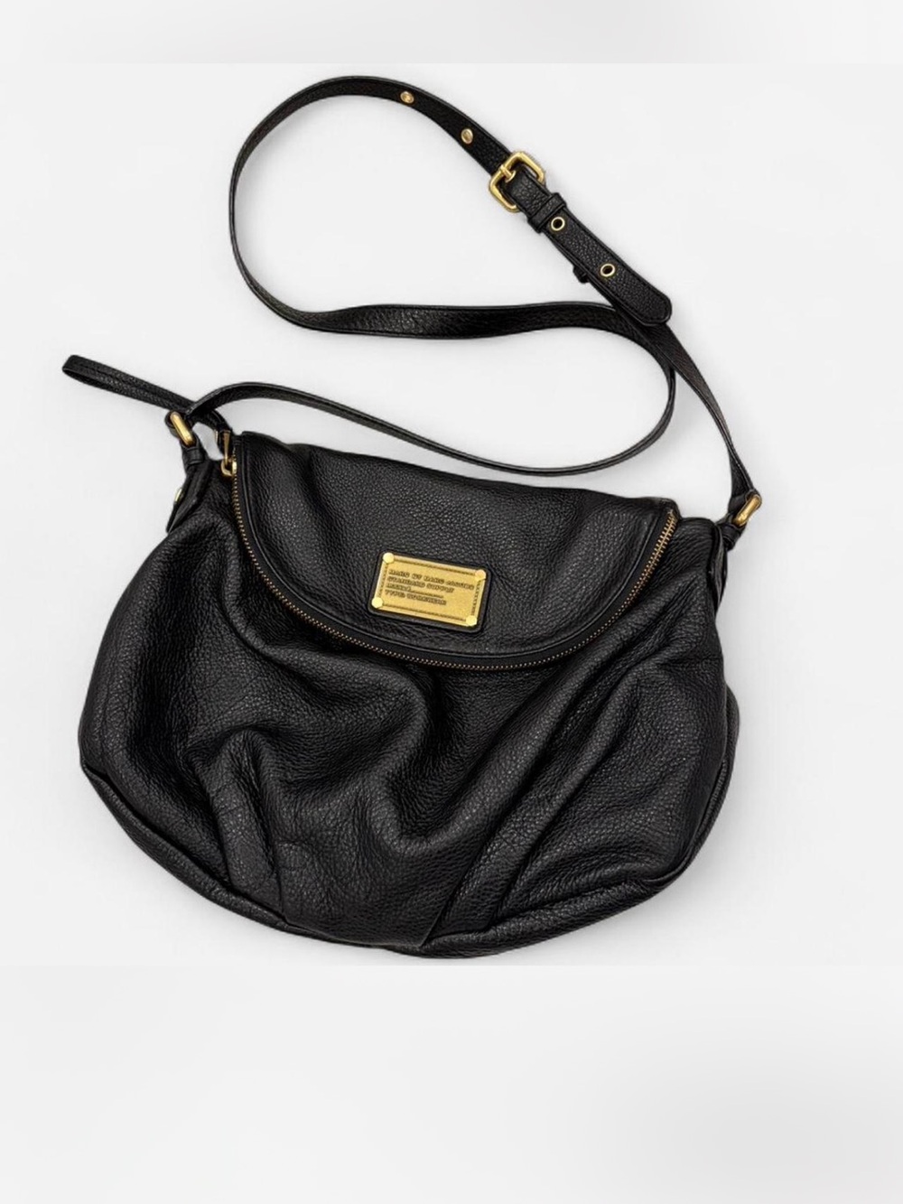 Marc by Marc Jacobs Classic Black Leather Crossbody